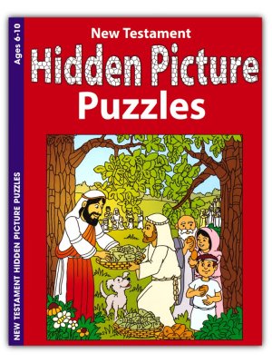 New Testament Hidden Picture Puzzles, Coloring & Activity Book