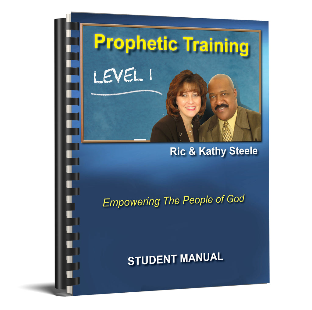 PROPHETIC TRAINING LEVEL 1 - STUDENT MANUAL (Digital Download)